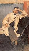 Maliavin, Philip Portrait of the Artist Konstantin Somov France oil painting artist